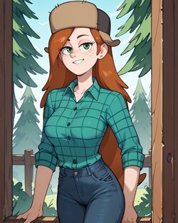 (Ponchoman) Wendy Corduroy - Gravity Falls [AI Generated]